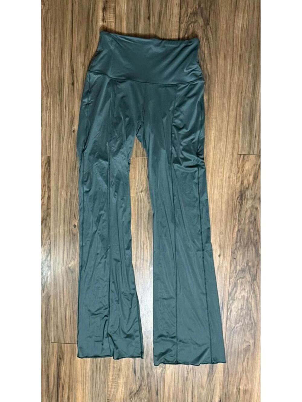 Nike Zenvy Sheer Women's Gentle-Support High-Waisted Full-Length Pants $115